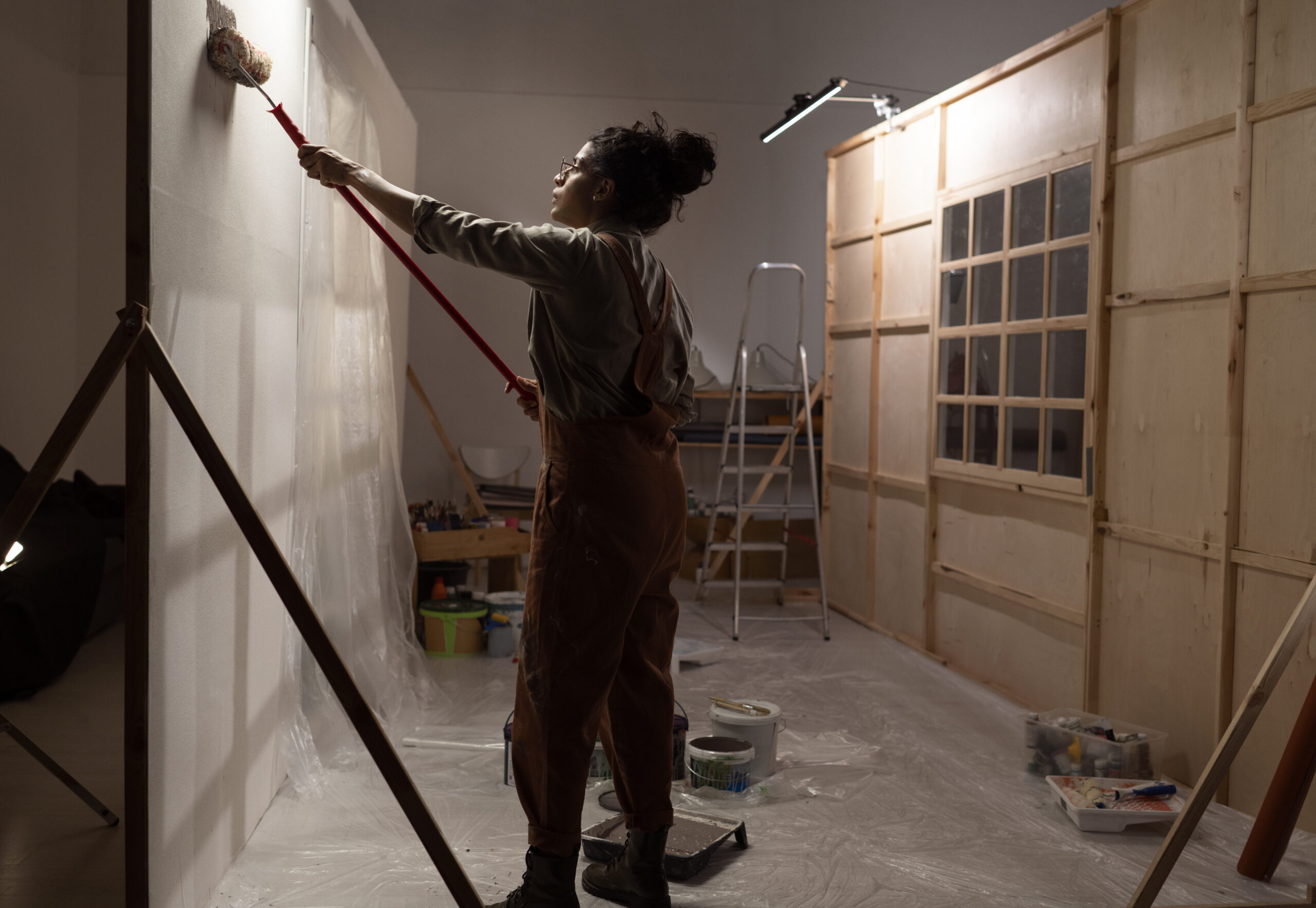 Painting a Basement Ceiling